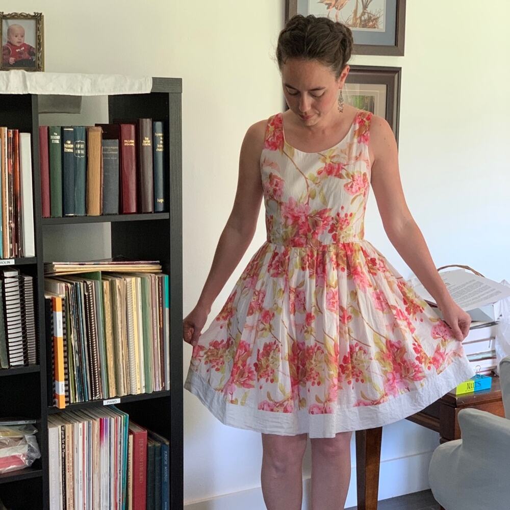 The Limited Floral Fit & Flare Sleeveless Dress, 2